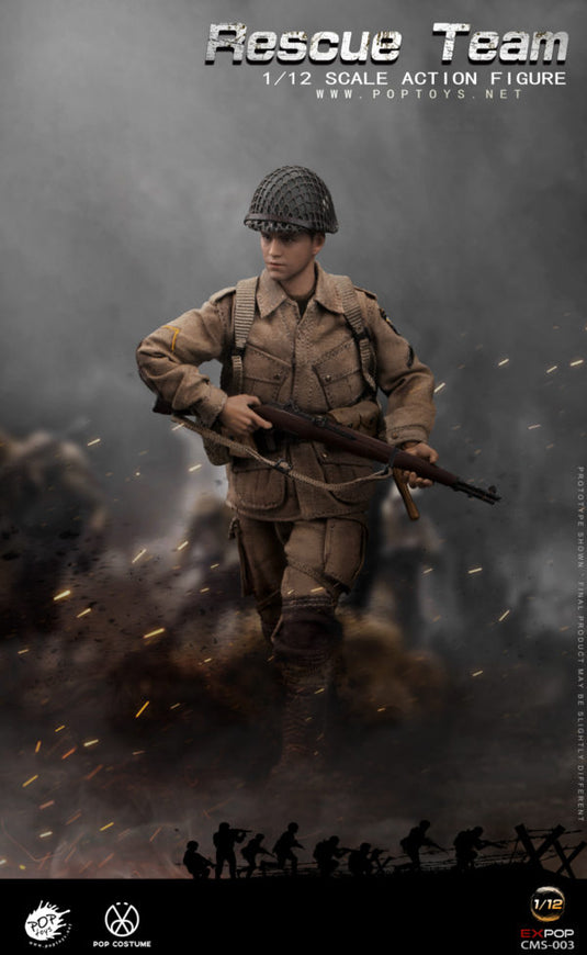 POP Toys - WWII US Rescue Squad Paratrooper 1/12
