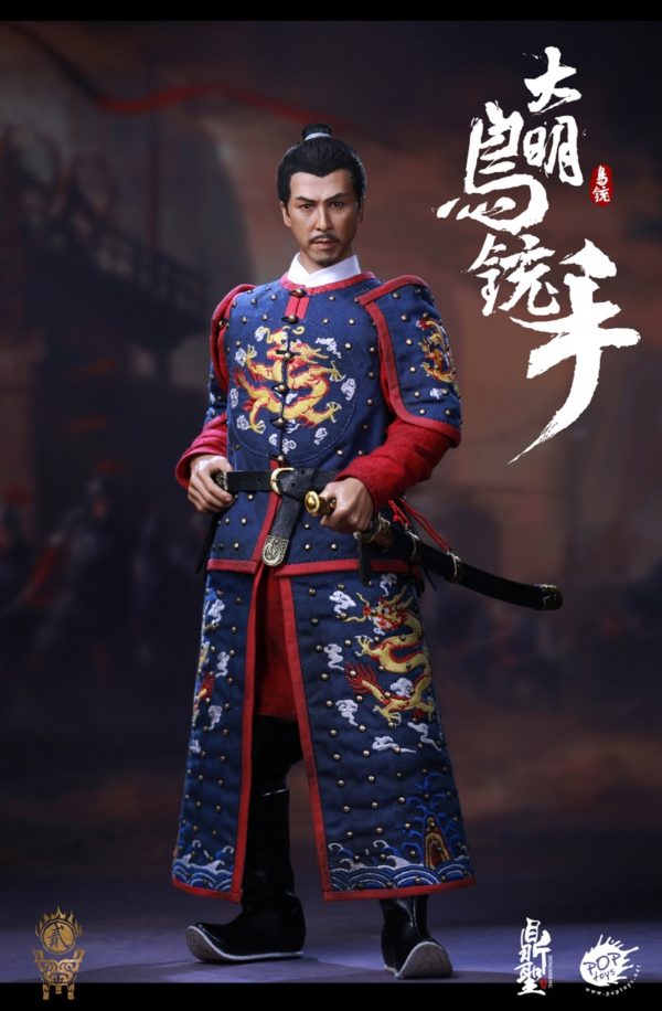 Load image into Gallery viewer, Pop Toys - Ming Dynasty Musketeer Blue
