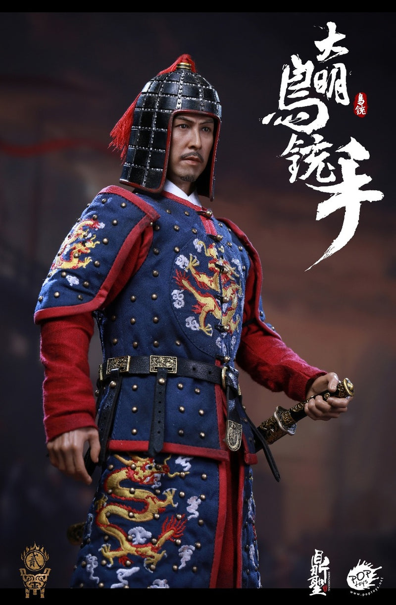 Load image into Gallery viewer, Pop Toys - Ming Dynasty Musketeer Blue
