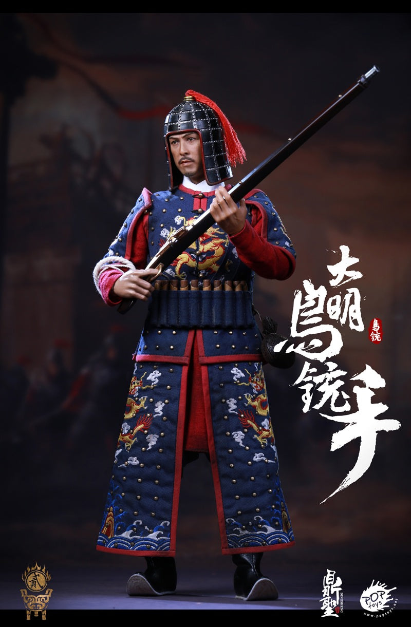 Load image into Gallery viewer, Pop Toys - Ming Dynasty Musketeer Blue
