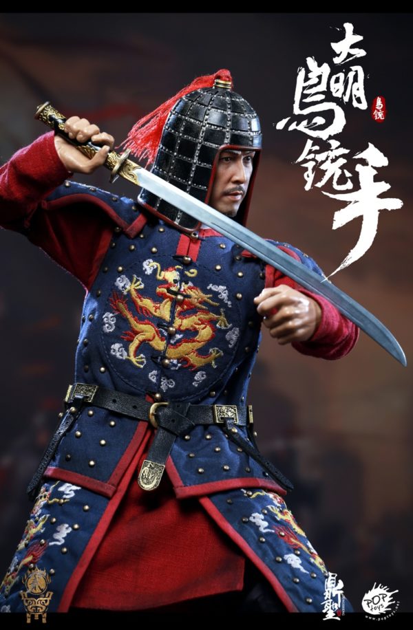 Load image into Gallery viewer, Pop Toys - Ming Dynasty Musketeer Blue
