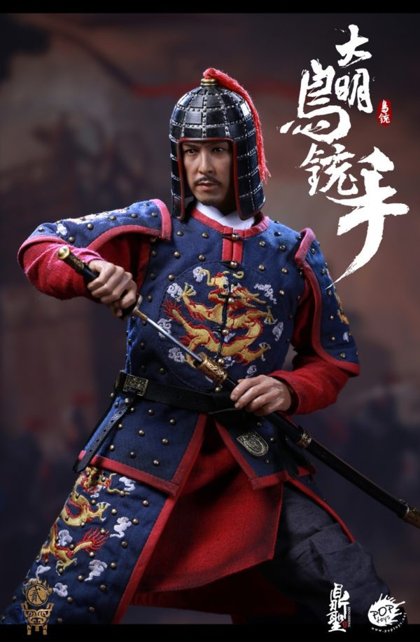 Load image into Gallery viewer, Pop Toys - Ming Dynasty Musketeer Blue

