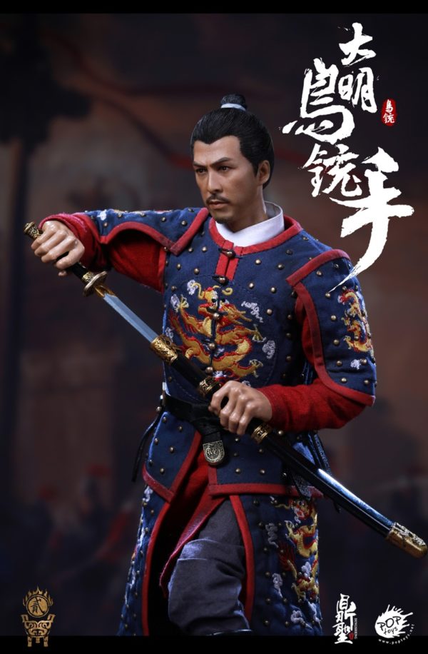 Load image into Gallery viewer, Pop Toys - Ming Dynasty Musketeer Blue
