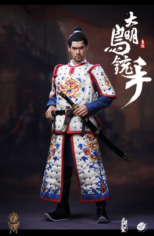 Load image into Gallery viewer, Pop Toys - Ming Dynasty Musketeer White
