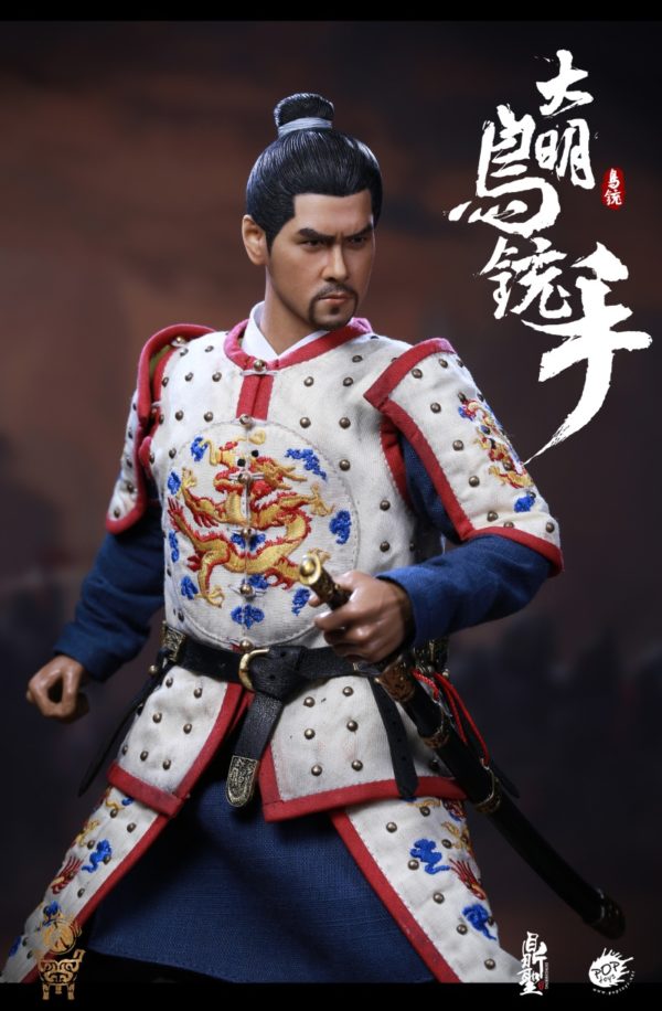 Load image into Gallery viewer, Pop Toys - Ming Dynasty Musketeer White
