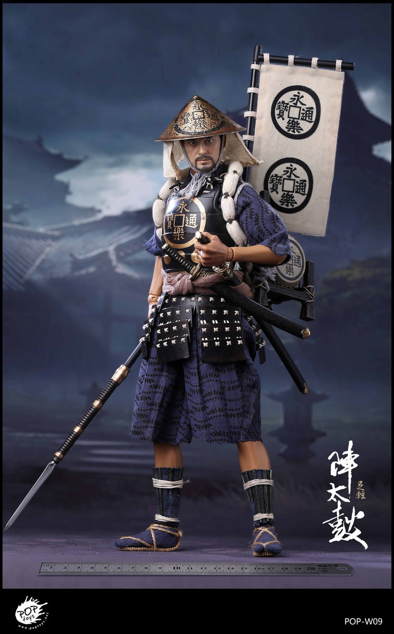 Load image into Gallery viewer, Pop Toys - Oda Nobunaga Army - Taiko Drum Ashigaru 2.0
