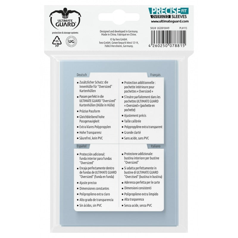 Load image into Gallery viewer, Ultimate Guard - Precise Fit Over Sized Sleeves 40CT
