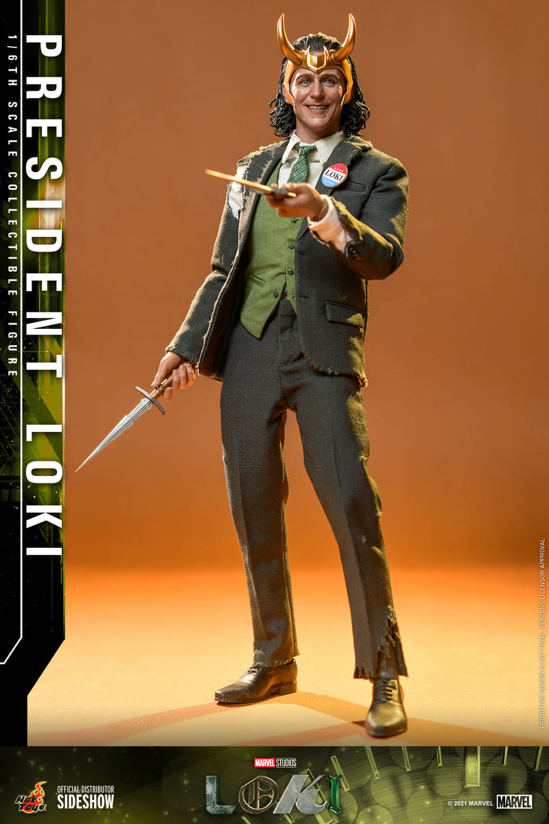 Load image into Gallery viewer, Hot Toys - Loki (T.V Series) - President Loki
