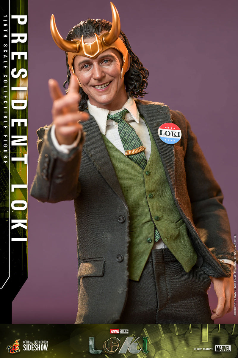 Load image into Gallery viewer, Hot Toys - Loki (T.V Series) - President Loki
