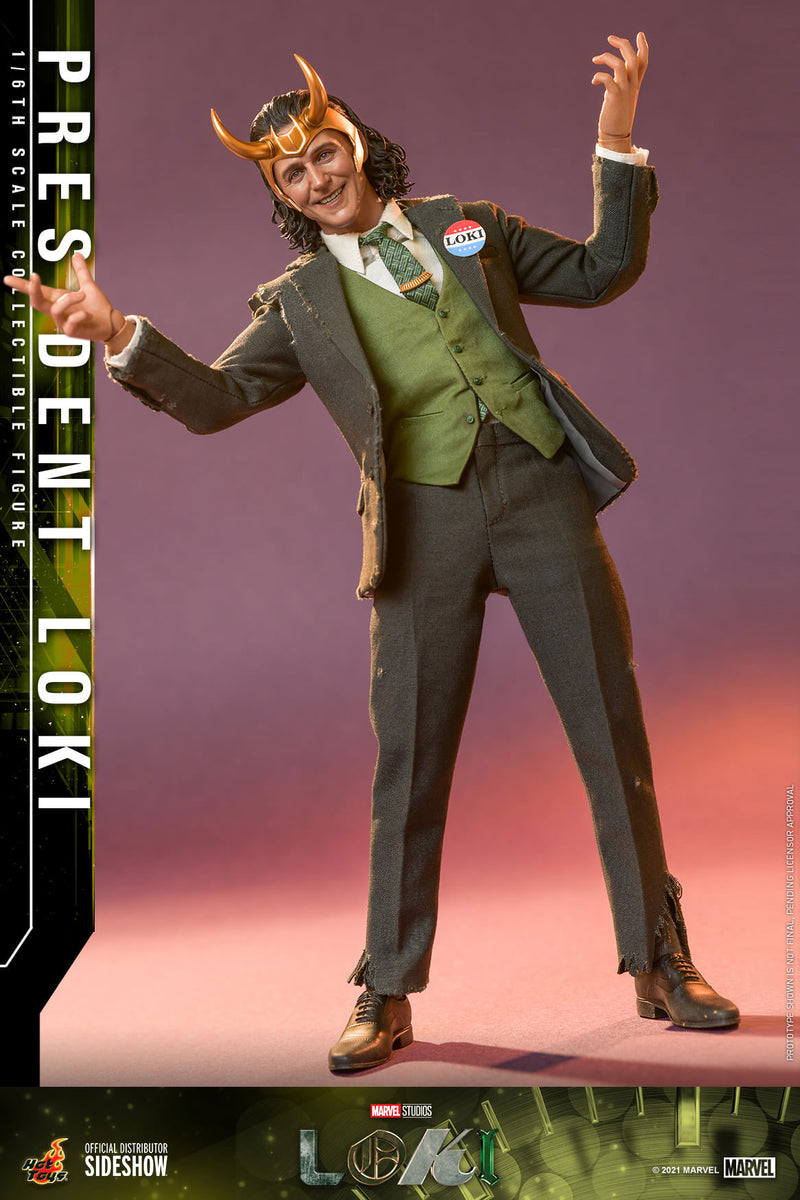 Load image into Gallery viewer, Hot Toys - Loki (T.V Series) - President Loki
