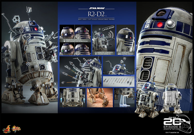 Load image into Gallery viewer, Hot Toys - Star Wars: Attack of the Clones - R2-D2

