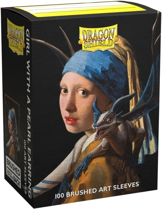 Dragon Shield - Brushed Art Sleeves - Girl With The Pearl Earring