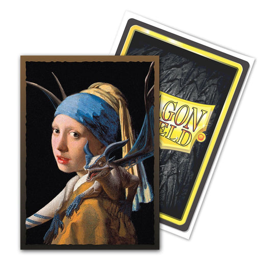 Dragon Shield - Brushed Art Sleeves - Girl With The Pearl Earring