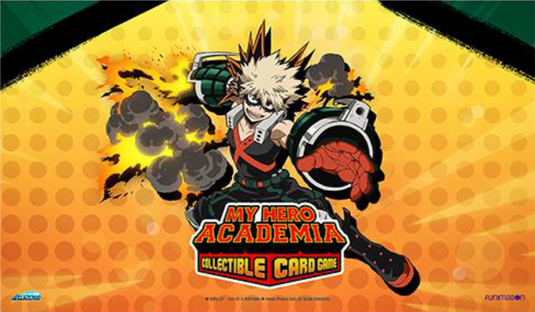 Jasco Games - My Hero Academia CCG: Katsuki Bakugo Playmat (14x24 Inches)