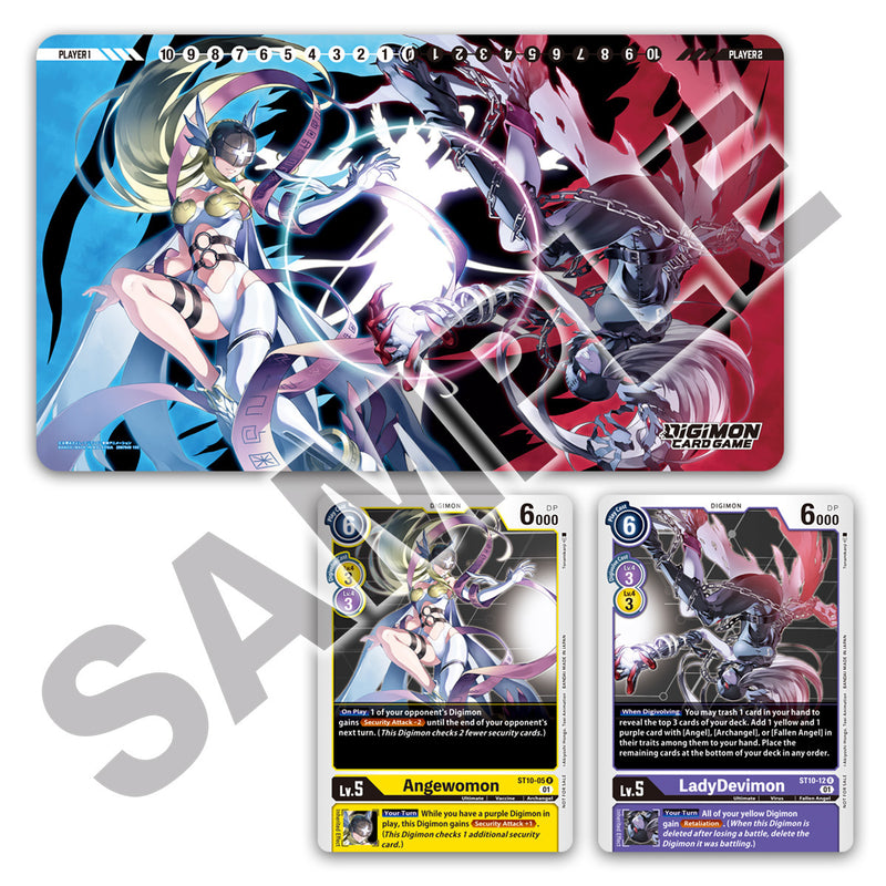 Load image into Gallery viewer, Bandai - Digimon Card Game: Tamer Goods Set (Angewomon/LadyDevimon)
