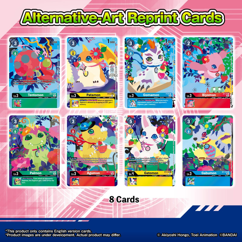 Load image into Gallery viewer, Bandai - Digimon Card Game: Playmat and Card Set 2 Floral Fun (PB-09)
