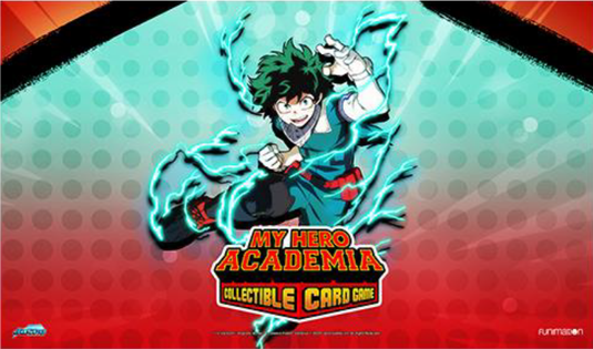 Jasco Games - My Hero Academia CCG: Izuku Midoriya Playmat (14x24 Inches)