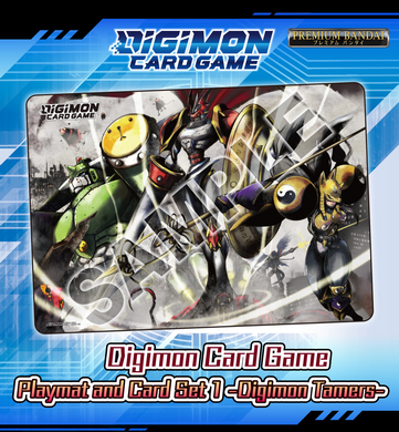 Bandai - Digimon Card Game: Playmat and Card Set 1 (PB-08)