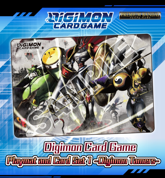 Bandai - Digimon Card Game: Playmat and Card Set 1 (PB-08)