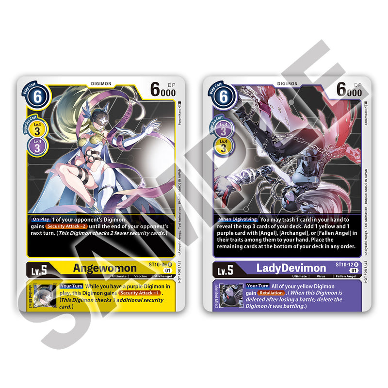 Load image into Gallery viewer, Bandai - Digimon Card Game: Tamer Goods Set (Angewomon/LadyDevimon)
