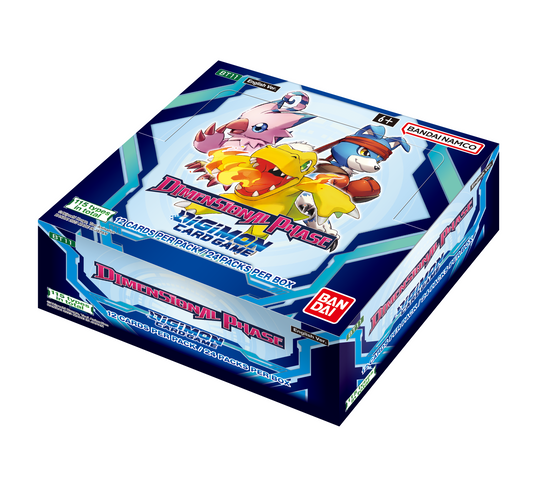Bandai - Digimon Card Game: Dimensional Phase Booster Box