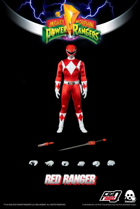 Threezero - Mighty Morphin Power Rangers - Red Ranger