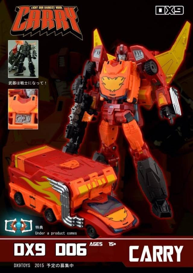 Load image into Gallery viewer, DX9 - D06 Carry (Masterpiece Style Figure)
