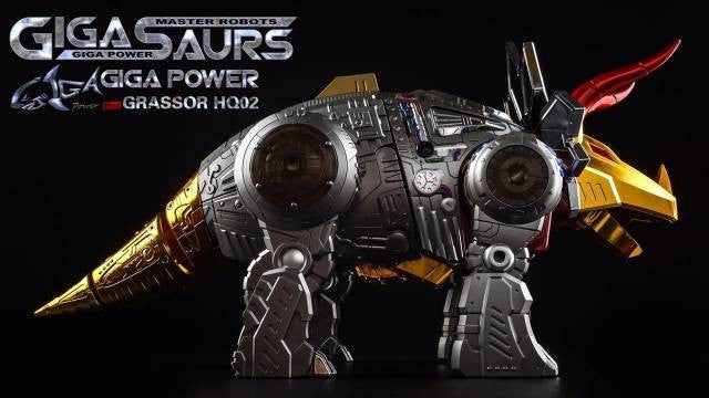 Load image into Gallery viewer, Giga Power - Gigasaurs - HQ02R Grassor - Chrome [Reissue]
