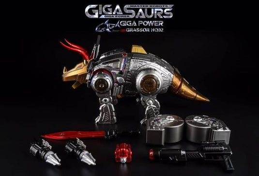 Giga Power - Gigasaurs - HQ02R Grassor - Chrome [Reissue]