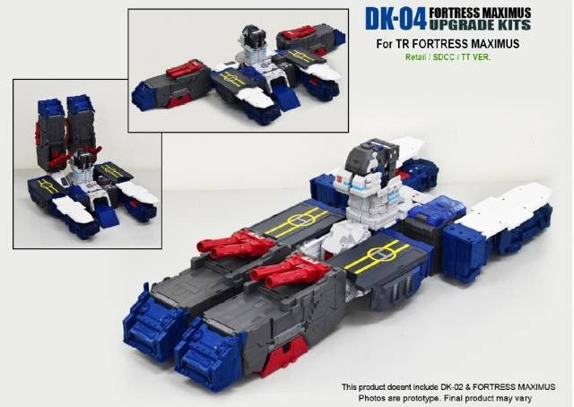 Load image into Gallery viewer, DNA Design - DK-04 Fortress Maximus Upgrade Kit
