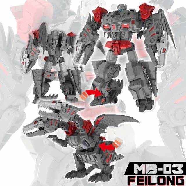 Load image into Gallery viewer, Fans Hobby - Master Builder MB-03 Feilong
