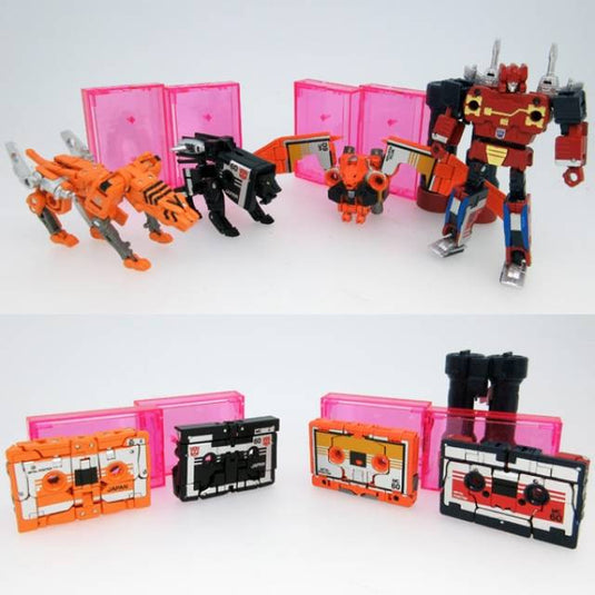 MP-15E and MP-16E  Masterpiece Cassettebot and Cassettetron Set Exclusive