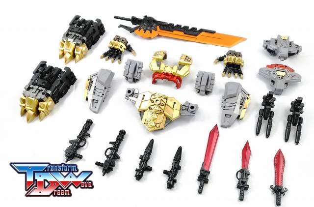 Load image into Gallery viewer, Transform Dream Wave - TCW-06 POTP Dinobots Add-On Set
