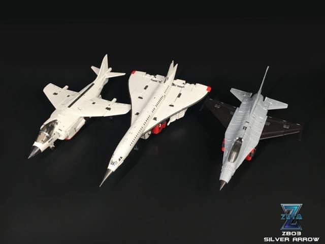 Load image into Gallery viewer, Zeta Toys - ZB-03 Silver Arrow
