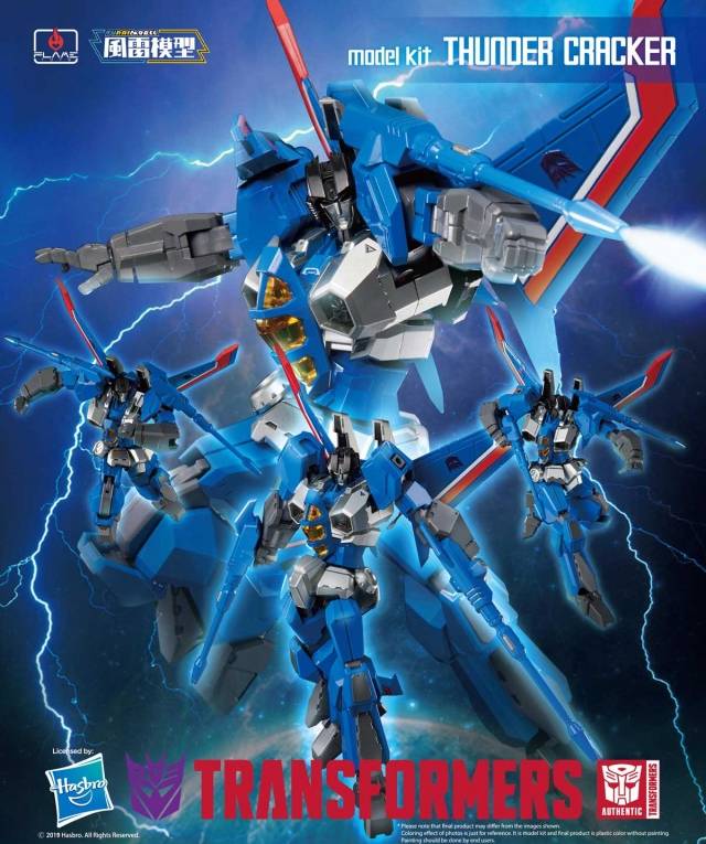 Load image into Gallery viewer, Flame Toys - Furai Model 05: Thundercracker Model Kit
