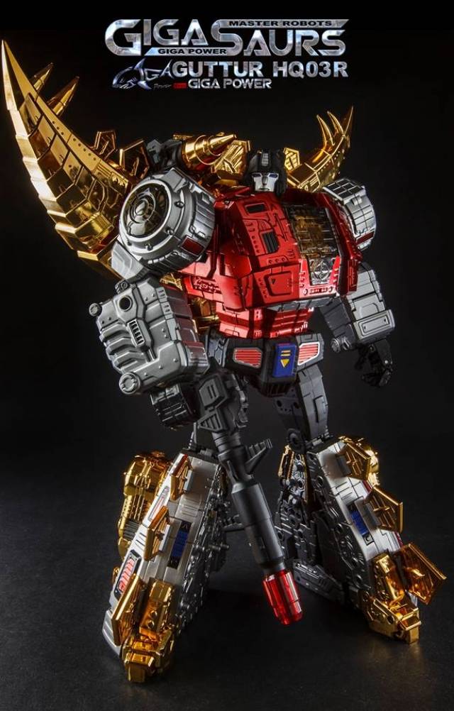 Load image into Gallery viewer, Giga Power - Gigasaurs - HQ03R Guttur - Chrome [Reissue]
