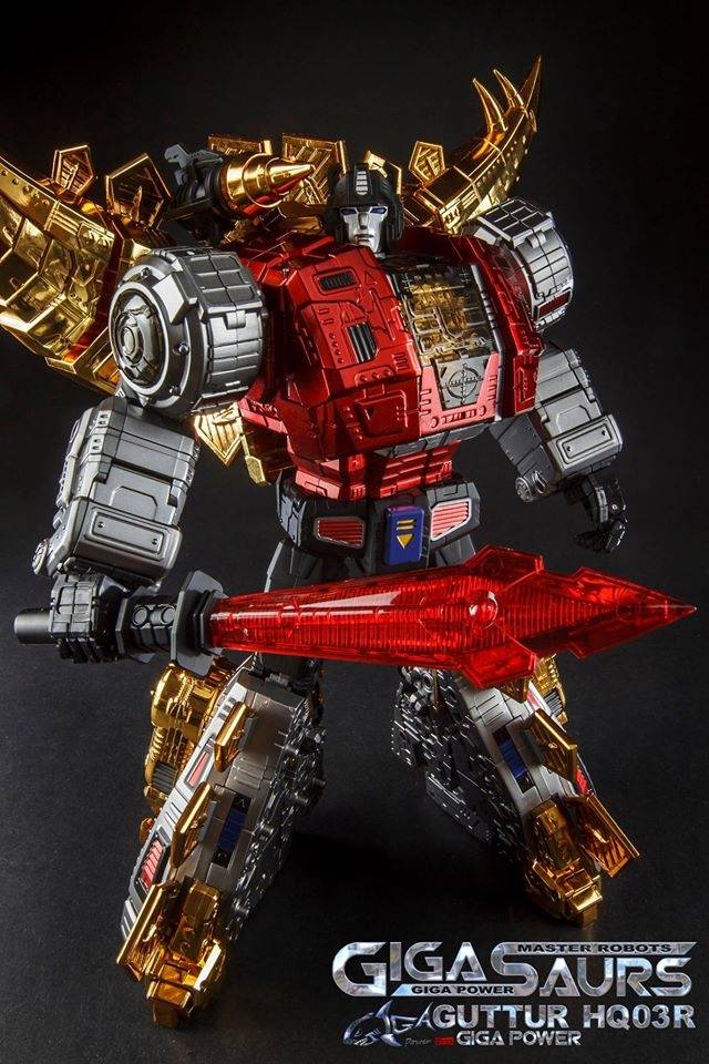 Load image into Gallery viewer, Giga Power - Gigasaurs - HQ03R Guttur - Chrome [Reissue]
