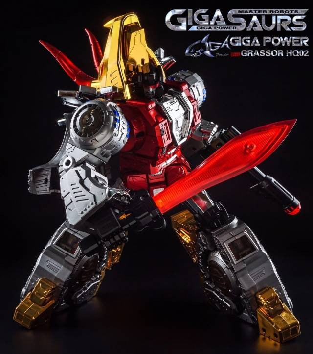 Load image into Gallery viewer, Giga Power - Gigasaurs - HQ02R Grassor - Chrome [Reissue]
