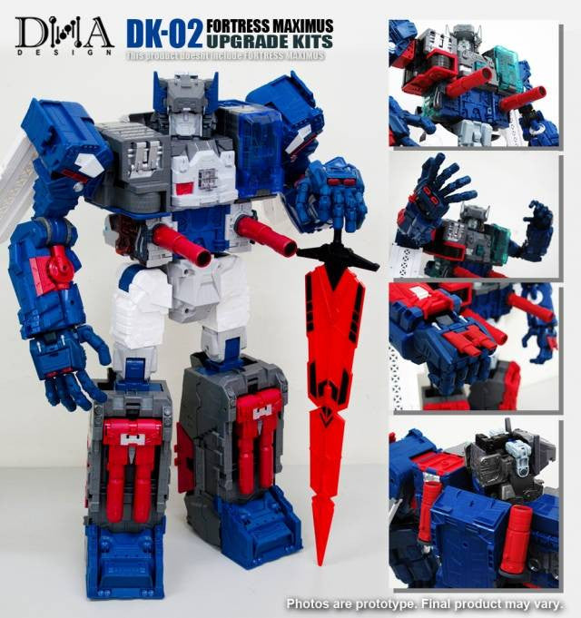 Load image into Gallery viewer, DNA Design - DK-02 Fortress Maximus Upgrade Kit
