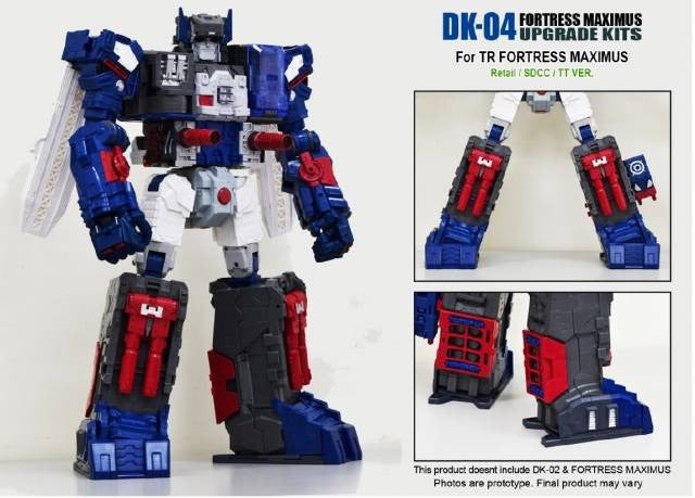 Load image into Gallery viewer, DNA Design - DK-04 Fortress Maximus Upgrade Kit

