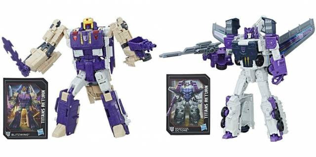 Load image into Gallery viewer, Transformers Generations Titans Return - Voyager Wave 5 - Set of 2
