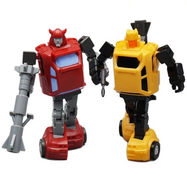Load image into Gallery viewer, Mech Planet - Hot Soldier HS-15 &amp; HS-16 Mini Car Set
