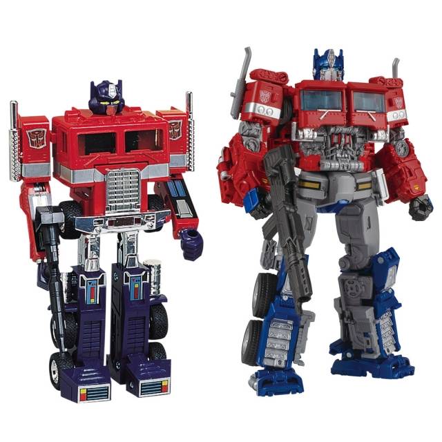 Load image into Gallery viewer, Transformers 35th Anniversary Convoy &amp; Optimus Prime Exclusive Set
