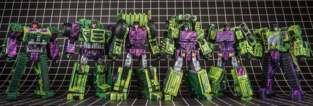 Load image into Gallery viewer, ToyWorld - TW-C07A Constructor Set of 6 Deluxe Version (Cell Shaded)
