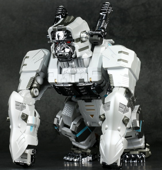 Generation Toy - GT-10A Gorilla Chrome White Version