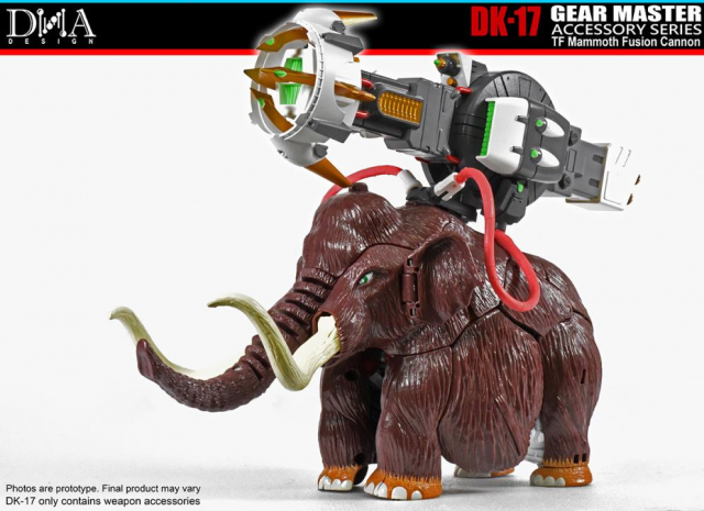 Load image into Gallery viewer, DNA Design - DK-17 Gear Master Accessory Series Mammoth Fusion Cannon
