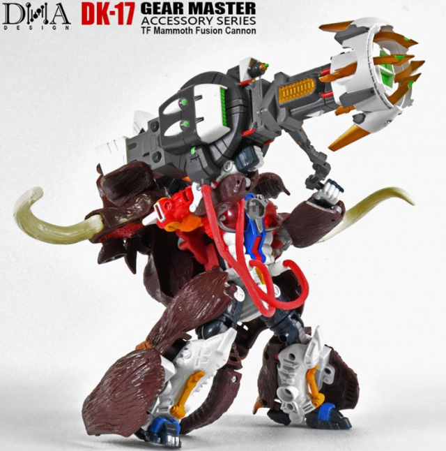 Load image into Gallery viewer, DNA Design - DK-17 Gear Master Accessory Series Mammoth Fusion Cannon
