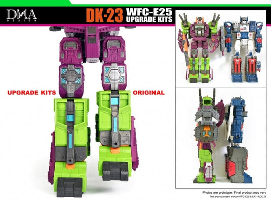 DNA Design - DK-23 WFC Titan Scorponok Accessory Upgrade Kit