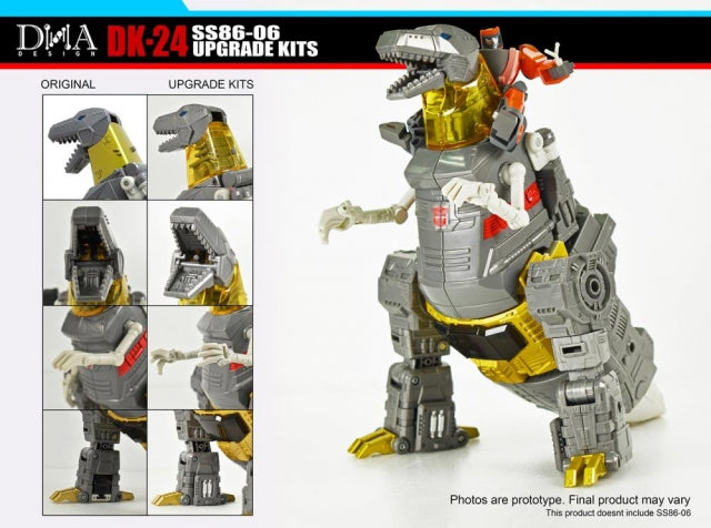 Load image into Gallery viewer, DNA Design - DK-24 SS86-06 Grimlock and Wheelie Upgrade Kit
