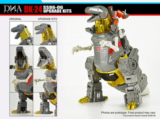 DNA Design - DK-24 SS86-06 Grimlock and Wheelie Upgrade Kit